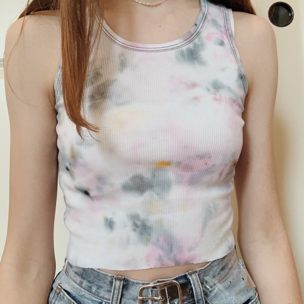 brandy melville tie dyed tank